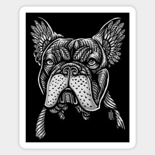 Ornamental French Bulldog Magnet